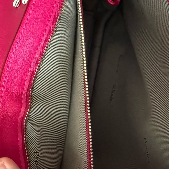 PROENZA SCHOULER PS1 Medium Satchel in Fleur de Lys Pink Lambskin - Picture 8 of 17